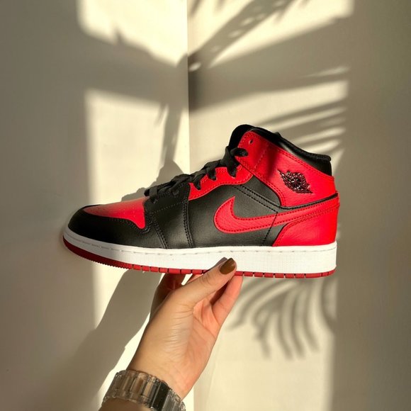 Nike Shoes - Nike Air Jordan 1 Mid Gym Red